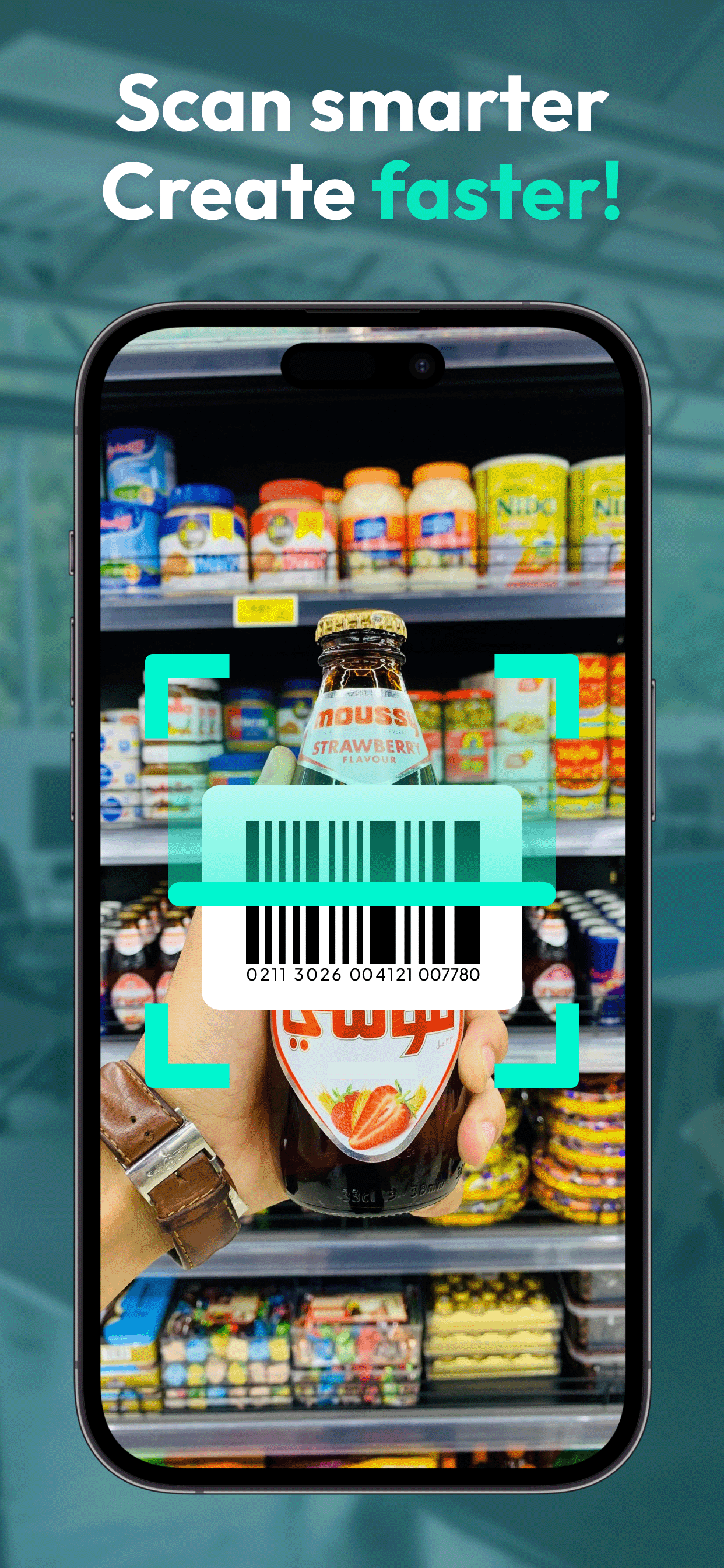 EasyCode barcode scan poster